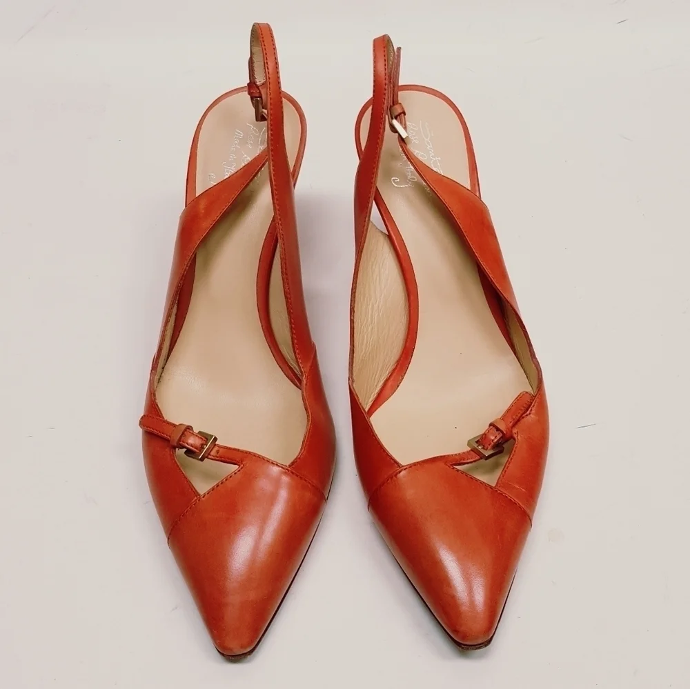 Santoni leather‎ heels